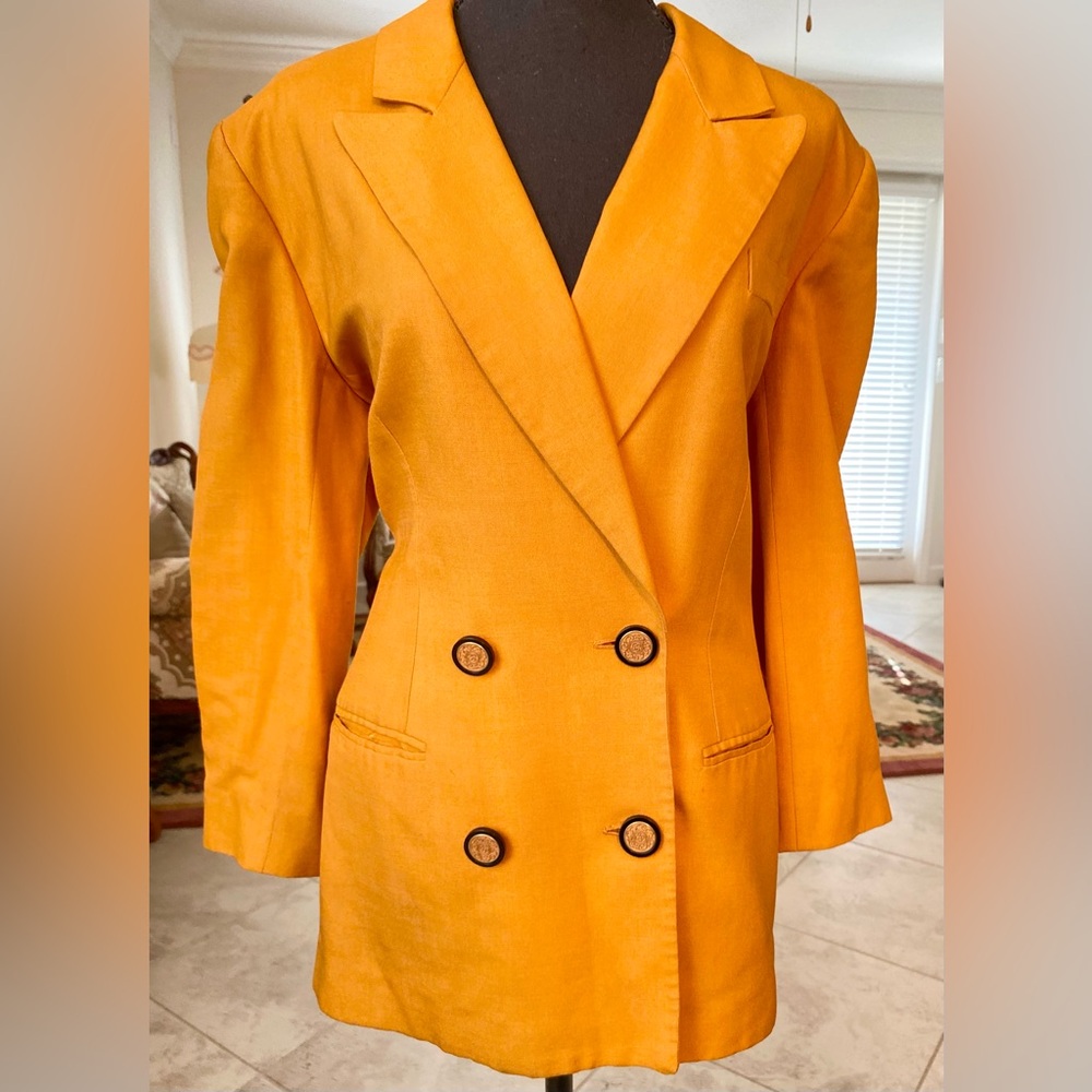 Vintage Christian Dior Double Breasted Blazer